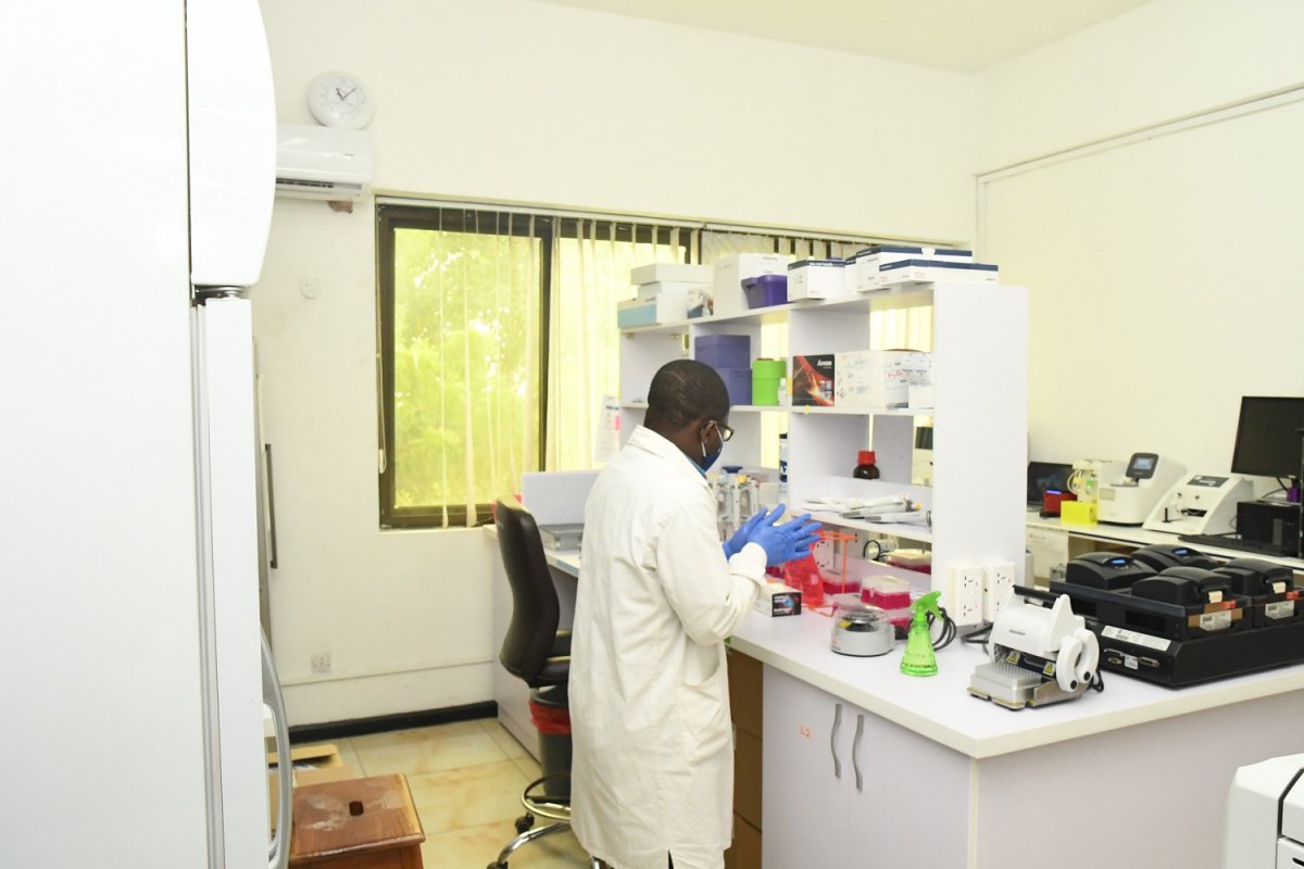 Sequencing laboratory, University of Ghana